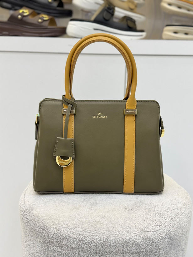 کیف کلاسیک زنانه برند valendnee مدل 98986 با چرم ضد خش وارداتی