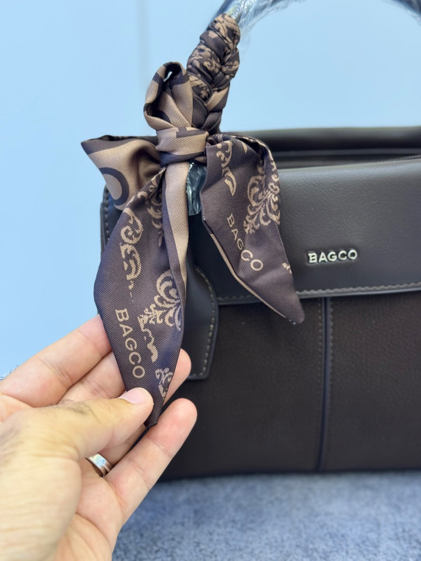 کیف زنانه وارداتی از برند BAGCO کد 1190 با چرم ضد خش و خط