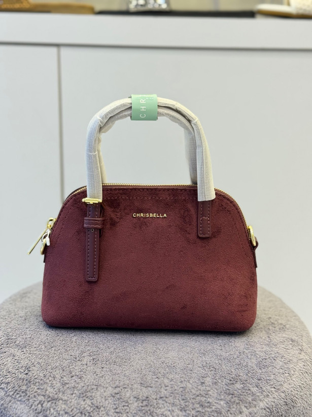 کیف زنانه وارداتی برند CHRISBELLA کد 4545 با چرم ضد خش و خط